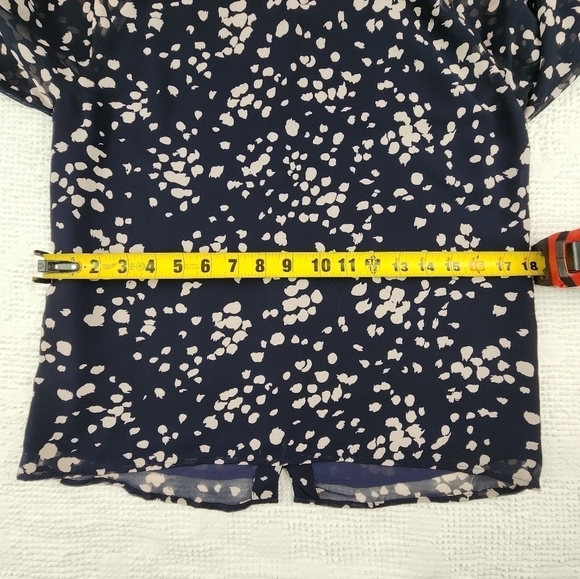 Madewell Memento Ruffle-Sleeve Drifting Petals Top Size XS - Picture 11 of 12